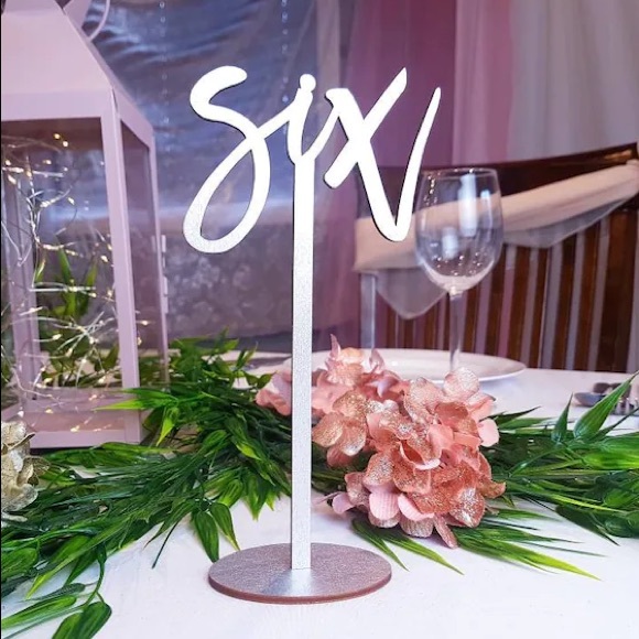 Wedding table numbers - Picture 4 of 10